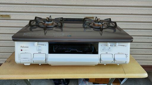 美品！ LPガス用  paloma IC-N86BHA-L　簡易清掃済！