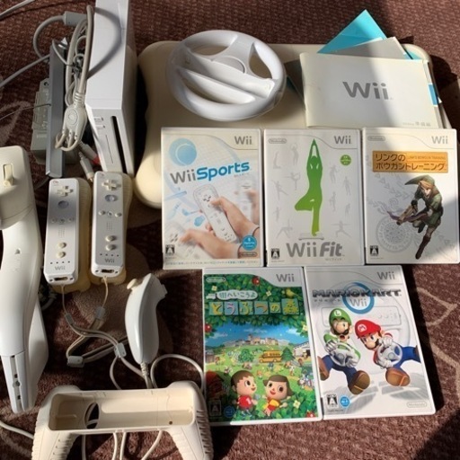 お買い得wiiセット(数回使用のみソフト付き)
