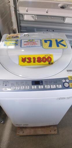 シャープ　ES-T711-W　全自動洗濯機　(洗濯7.0kg)　ホワイト40401