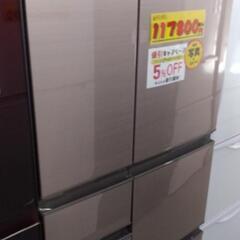 シャープ　SJF503GT　6ドア冷蔵庫　(502L・フレンチド...