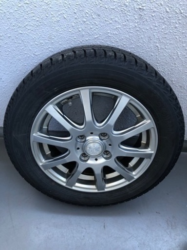 スタッドレス　冬タイヤ　ホイール付きIce GURD 165/65 R14 軽自動車　ハスラー【中古】