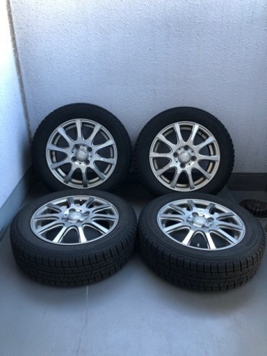 スタッドレス 冬タイヤ ホイール付きIce GURD 165/65 R14 軽自動車
