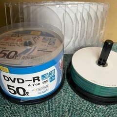 DVD-R、CD-R、ケース
