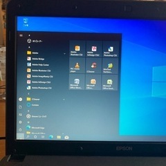 お年玉大特価！EPSON Endeavor NJ3700eその⑦ 新品SSD120G Win10 pro 64bit