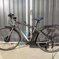 売買成立】ブリヂストン製電動アシスト自転車 TB1e T.Xマットグレー 