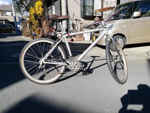 MTB cycleworld 480mm　3×7シマノ　26×2.0インチ　オーバーホール車　メンテ済み　埼玉県狭山市引き取り限定