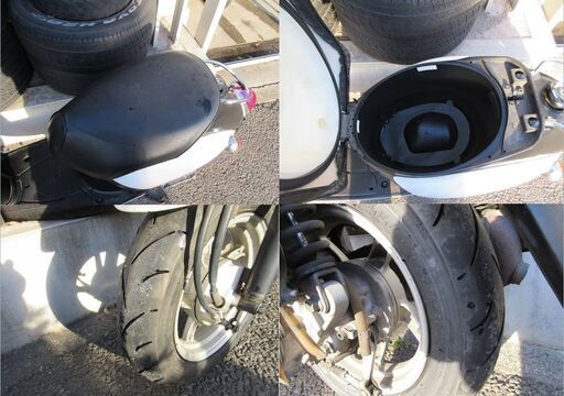 埼玉川口発！ヤマハ ビーノDX 4サイクル ホワイト 整備済み ビーノ