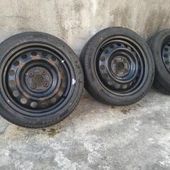 軽自動車　15インチ　タイヤホイールセット