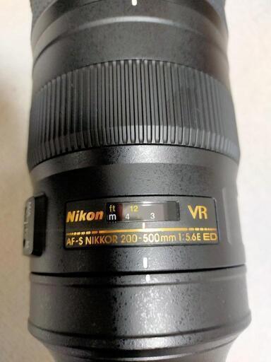 レンズ Nikon AF Nikkor 200-500mm F5.6E ED VR