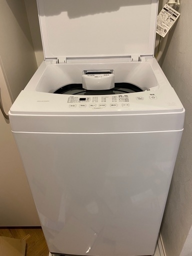 【値下げ】アイリスオーヤマ全自動洗濯機 IAW-T603WL 使用1年未満