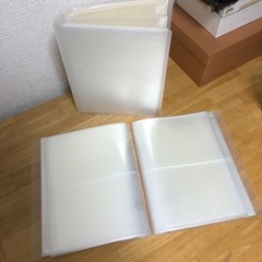 【差し上げます】無印良品／葉書入れ2個セット