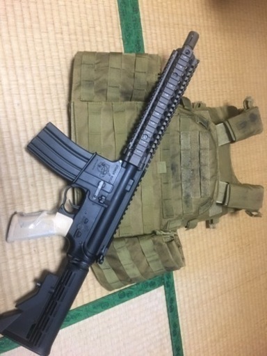 mk18カスタム　電動ガン　プレートキャリアセット　エアガン
