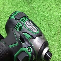 HiKOKI WH36DA（2XP) 36V コードレスインパクトドライバ【リライズ市川行徳店】【店頭取引限定】【未使用】ITNGNVKU8UY2