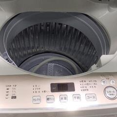 シャープ☆ES-GE6D-T 全自動洗濯機 ブラウン系 [洗濯6.0kg /乾燥機能