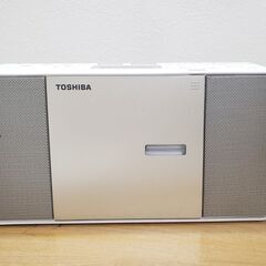 TOSHIBA  　CDプレーヤー/ラジオ（2017年購入、中古品）