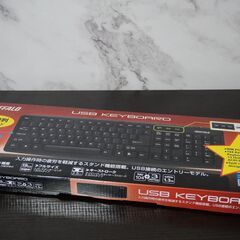 iBUFFALO フルキーボード USB接続 英語配列 107キ...