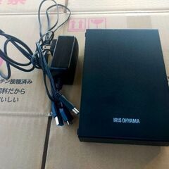 アイリスオーヤマ 外付け HDD 1TB HD-IR1-V1
