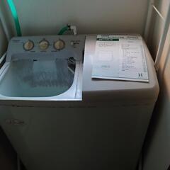 二層式洗濯機　HITACHI製