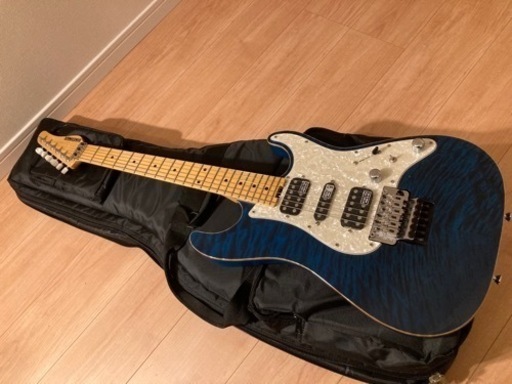 【中古】SCHECTER EX-22-CTM-FRT /4A Grade BKAQ/M シェクター エレキギター