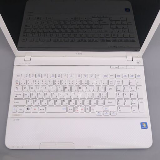 新品SSD 中古美品 ノートパソコン 15.6型 NEC PC-LS150HS6W 第2世代 Core i5 8GB DVDRW 無線 Wi-Fi カメラ Win10 Office 即使用可