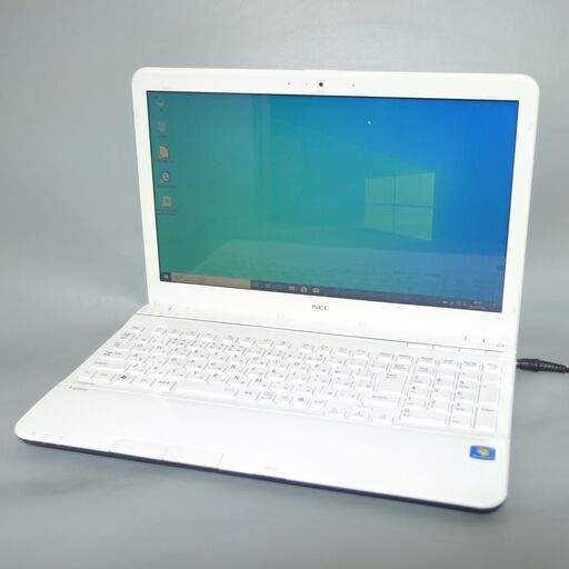 新品SSD 中古美品 ノートパソコン 15.6型 NEC PC-LS150HS6W 第2世代 Core i5 8GB DVDRW 無線 Wi-Fi カメラ Win10 Office 即使用可