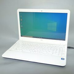 新品SSD 中古美品 ノートパソコン 15.6型 NEC PC-LS150HS6W 第2世代 Core