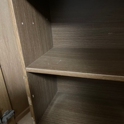 茶色3段カラーボックス (かつちん★) 山崎の収納家具《カラーボックス》の中古あげます・譲ります｜ジモティーで不用品の処分
