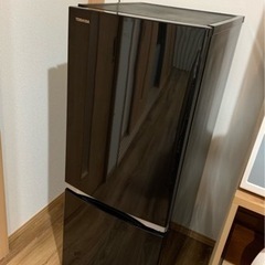 【決定】2ドア冷蔵庫　153L 2018年製　美品　ブラック