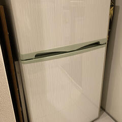 【美品】2ドア冷蔵庫 2017年製造　96L