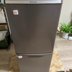 【ネット決済】Panasonic 2017年式　冷蔵庫、冷凍庫　