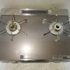 🍎2020年製リンナイガステーブル ガラストップ 都市ガス ミッドグレーガラス RTE65VAGP-GR