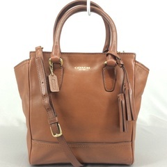 COACH オールドコーチ レザー 2wayショルダーバッグ クロスボディ