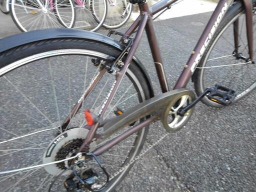 中古自転車1825 クロスバイク 700×35C 6段ギヤ LEDダイナモ