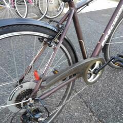 中古自転車1825 クロスバイク 700×35C 6段ギヤ LEDダイナモ