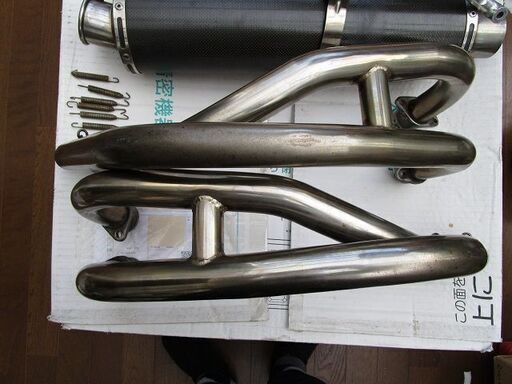 CB400FourNC36チタンカーボンマフラー CB400FOUR（97年〜） ショートマフラー ブラック エムテック中京（M