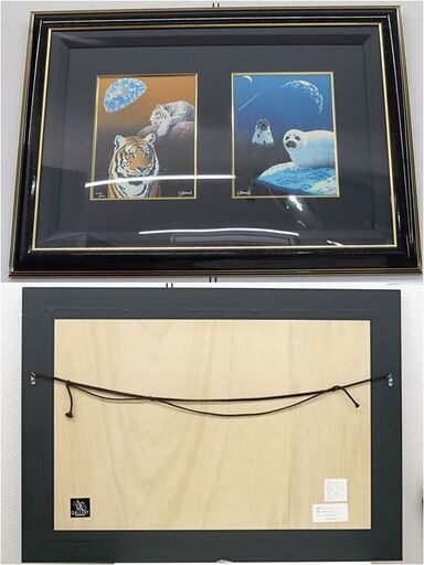 引取限定　シムシメール　マイホームトゥⅡ　1659/5000　サイン入り　保証書付　W 90×H 65cm　シルクスクリーン 版画 　MY HOME TOO,Ⅱ　アートギャラリー