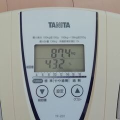 TANITA製 体重計（中古）消毒済み - 家電
