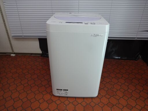 ID 994182　洗濯機　シャープ5.5Kg　２０１７年製　ES-GE5A-V