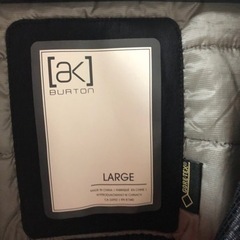 Burton ak GORE-TEX スノーボードウェア