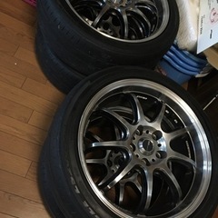 ワーク　D9R ワークエモーション　18インチ　7.5J ＋47...