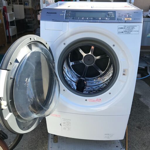 パナソニック　ドラム式洗濯機　NA-VX7200L　左開き　9㎏　2013年製