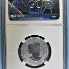 【稀少&最高評価】カナダ 2020年 5$ 銀貨 稀少&最高評価】カナダ 2020年 5$ 銀貨