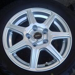 状態良好！ BRIDGESTONE TOPRUN 6J+45 PCD114.3 5穴 BLIZZAK VRX2 195/65R15 2017年 スタッドレス 4本 愛知県豊橋市