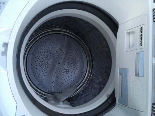 SHARP 洗濯乾燥機タテ型穴なし槽9kg  ES-TX9A-N 2018年製！