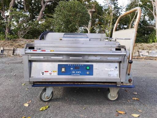 【値下げ】ニチワ　電気多目的焼物器　NGM-7A　2013年製　三相200V　業務用 厨房 店舗 グリラー　幅820×奥行750×高さ300