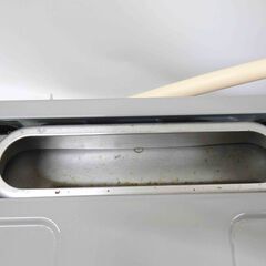 売約済【恵庭】ノーリツ　ガスコンロ　NG60SVL　2016年製　2口コンロ　片面焼きグリル　グレー　シンプル　中古品　PayPay支払いOK