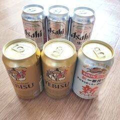 生ビール☆スーパードライ·エビス·新一番搾りセット♪