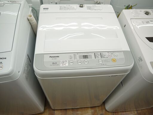 Panasonicの5.0kg全自動洗濯機(2017)のご紹介！安心の6ヶ月保証つき【トレジャーファクトリー入間店家電紹介22-01】