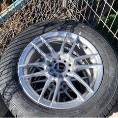 中古アルミホイール16インチ4本セット（スタッドレスタイヤ 215/60R16 