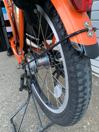 YAMAHA PAS babby 2015年式 新基準 電動アシスト自転車 オレンジ